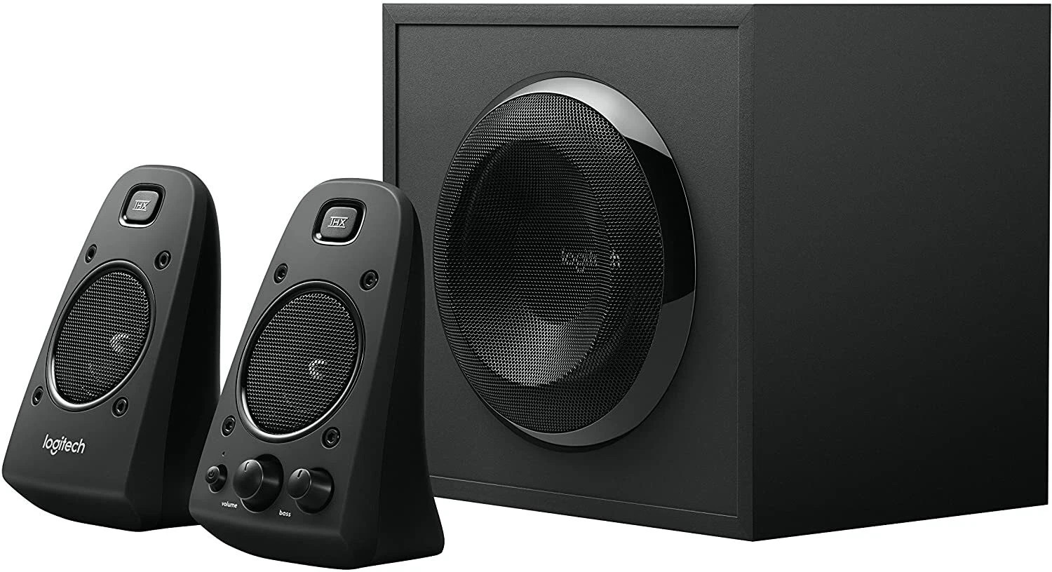 Logitech Z623 Home Speaker System 3-Piece 2.1 Channel Black 400 Watt TV Phone PC