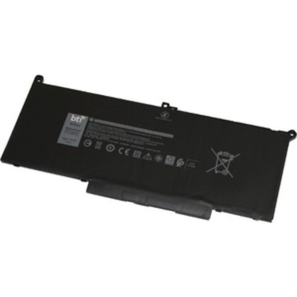 BTI F3YGT-BTI Replacement 7894mAh 4-Cell Li-Poly Battery for Dell Latitude 7280