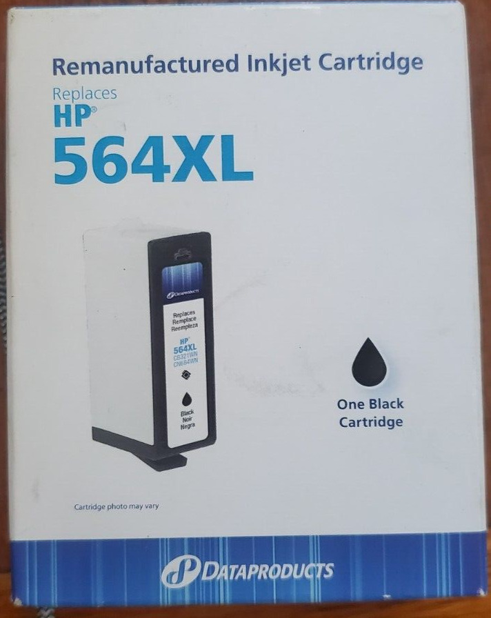 Dataproducts Black XL High Yield Single Ink Cartridge Compat with HP 564XL