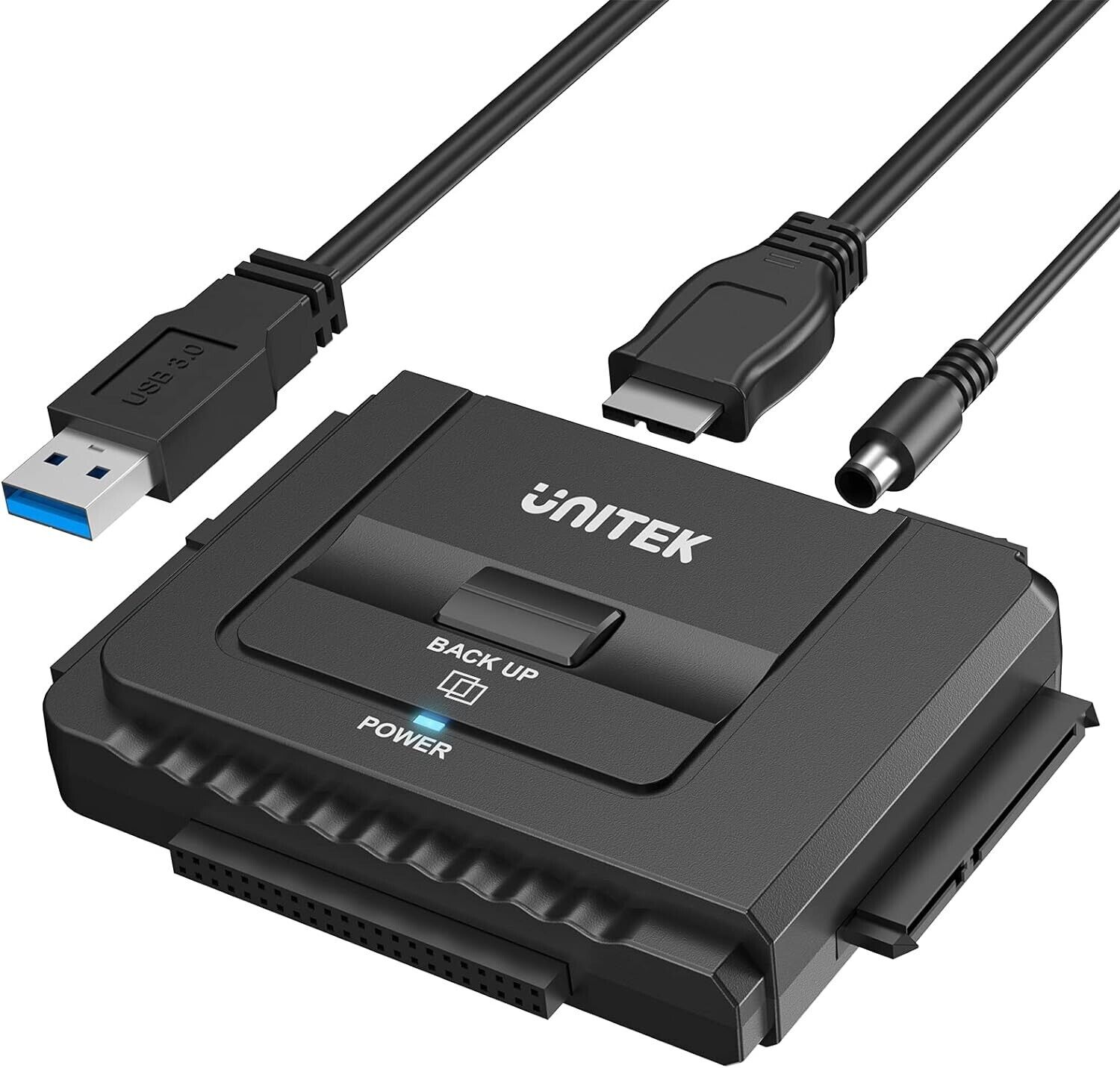Unitek SCSI Adapters USB 3 0 To IDE Sata Converter Hard Drive Adapter Universal