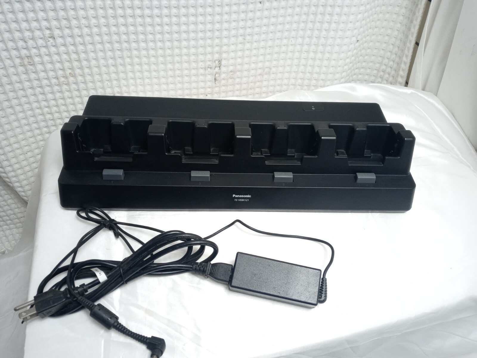 Panasonic 4-Bay Charger for Toughpad FZ-X1, FZ-E1 -  FZ-VEBX121 Battery Charger