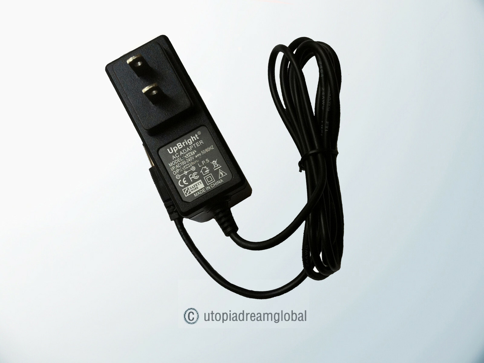 Global AC Adapter Charger For POWERPAX REGULATED Switching Power Supply Series