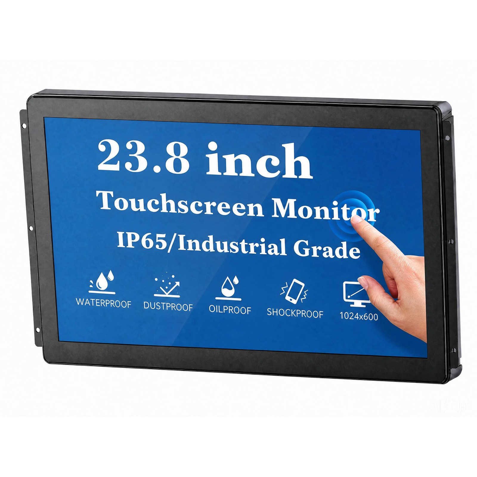 23.8 Inch 10 Points PCAP Open Frame Touch Screen LCD Display Monitors 1920x10...