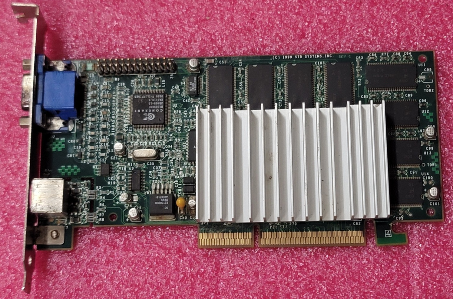 3DFX Voodoo3 3000 16MB VGA AGP GPU Video Card for Retro Gaming working #N86