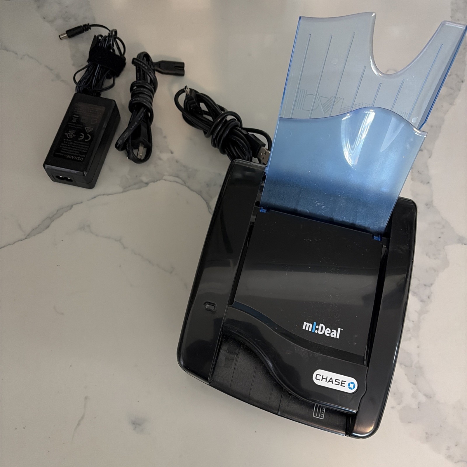 Panini mI:Deal Single Feed Check Scanner Reader Chase Brand