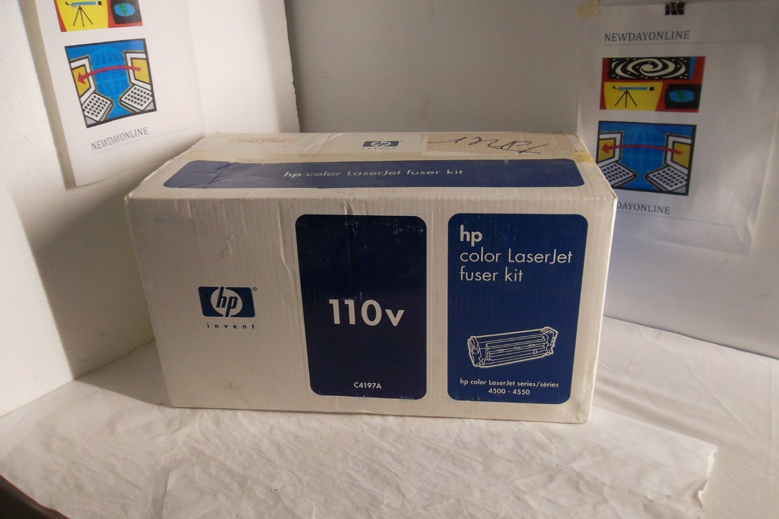 HP C4197A Color LaserJet Fuser Kit 110V 100K for 4500 4550 RG5-5154 Genuine NEW