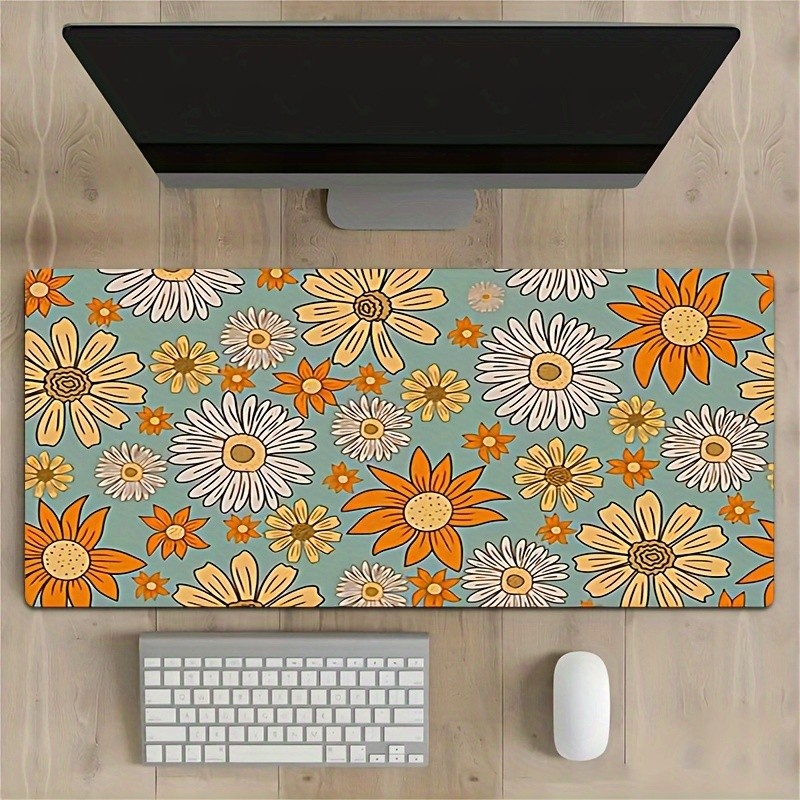 1pc Diatomite Mouse Pad, Large Non-slip Desktop Mat, Gaming and Office Keyboar