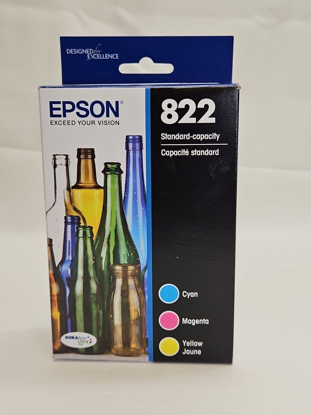 Epson Ink Cartridge 822 Standard Capacity C M Y Check pics for compatibility