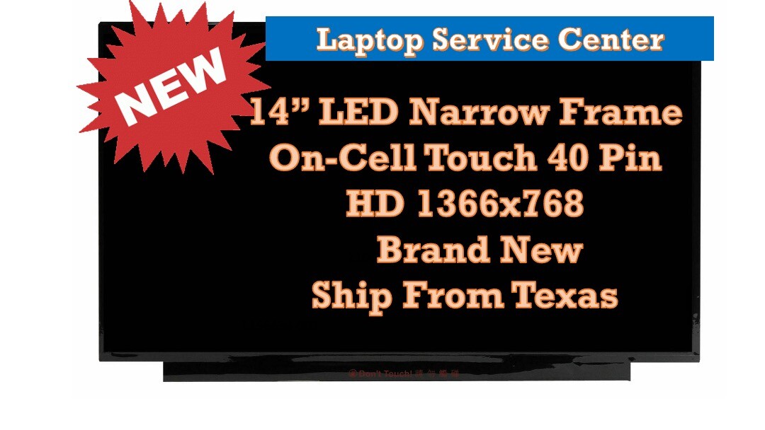 NEW HP 14-DK0731MS Touch Screen + Digitizer 14.0" HD LCD LED
