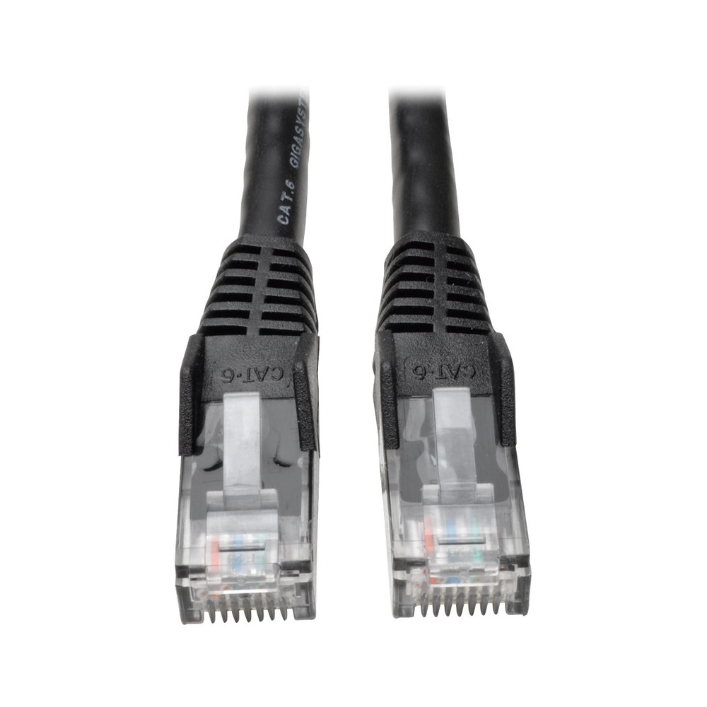 TRIPP LITE CABLES AND CONNECTI N201-035-BK Premium Cat6 Gigabit Snagless Molded
