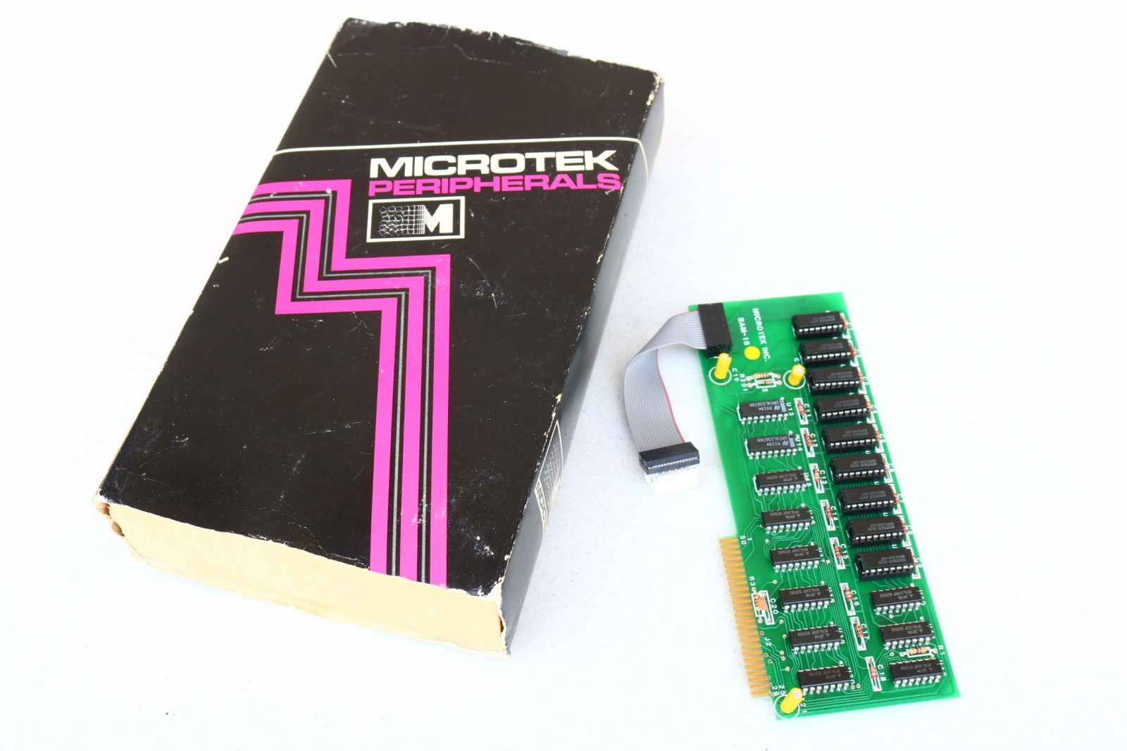 Apple II Microtek BAM-16 Memory Upgrade Interface Card W BOX Original IY
