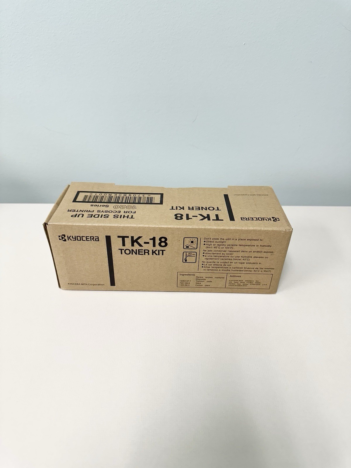 Kyocera TK-18 Toner KM-1820 CS-1820 FS-1018 FS-1020D FS-1118 KM-1815 GENUINE NIB