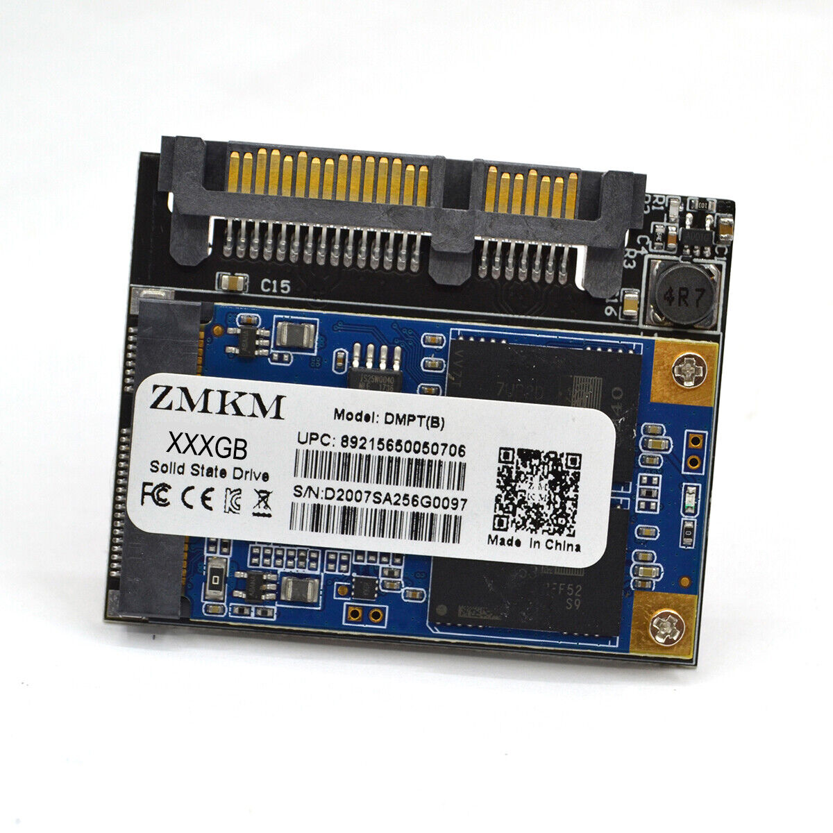 ZMKM 32gb 64gb 128gb 256GB Half Slim SATA III SSD Replace Sandisk SD6SA1M-128G
