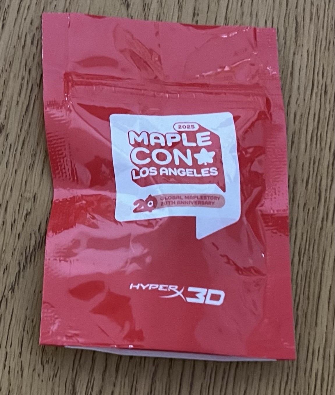 Maplestory MAPLECON LA 2025  EXCLUSIVE HyperX Zakum Keycap