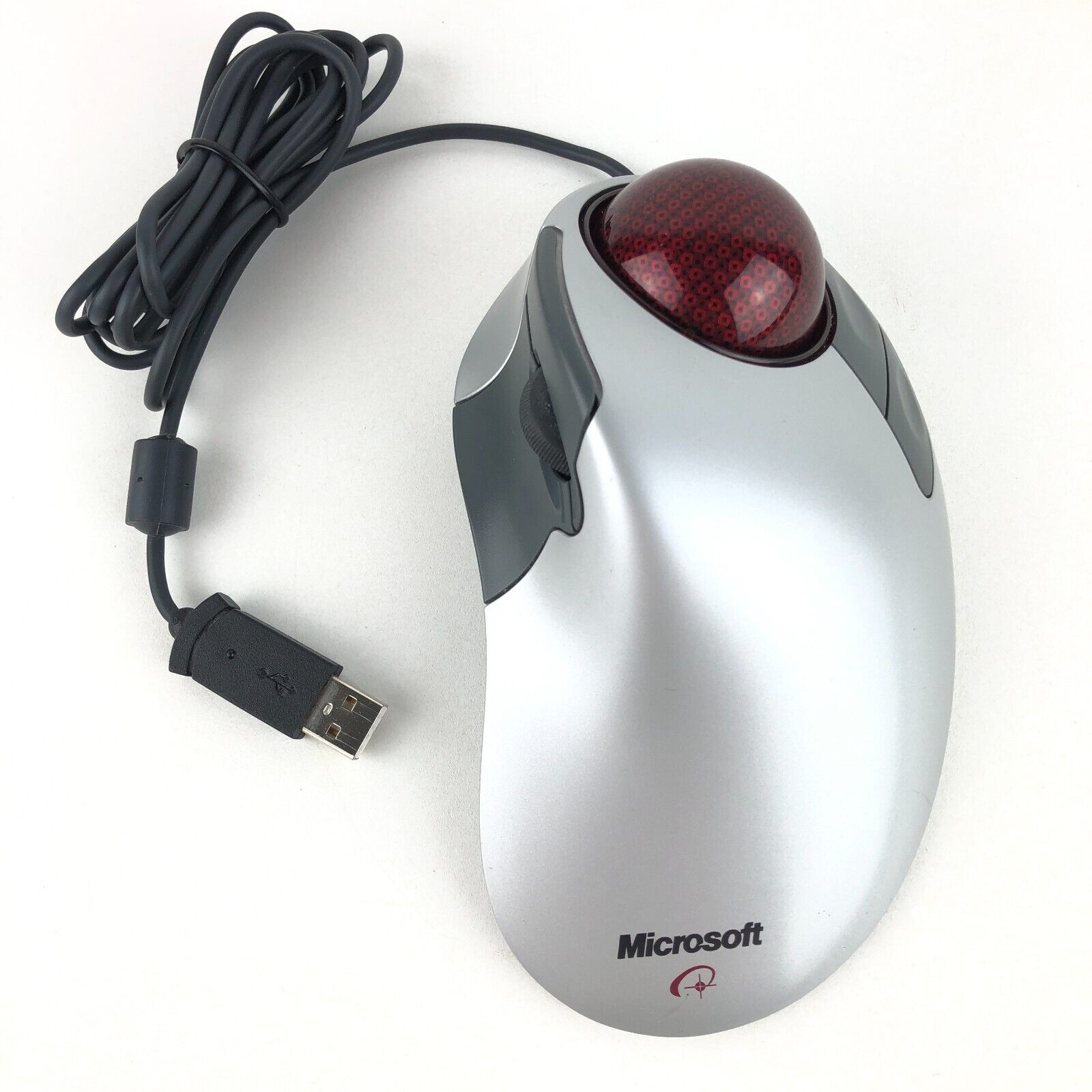 Microsoft Trackball Explorer 1.0 PS2 / USB Optical Mouse X08-70390 TESTED Works