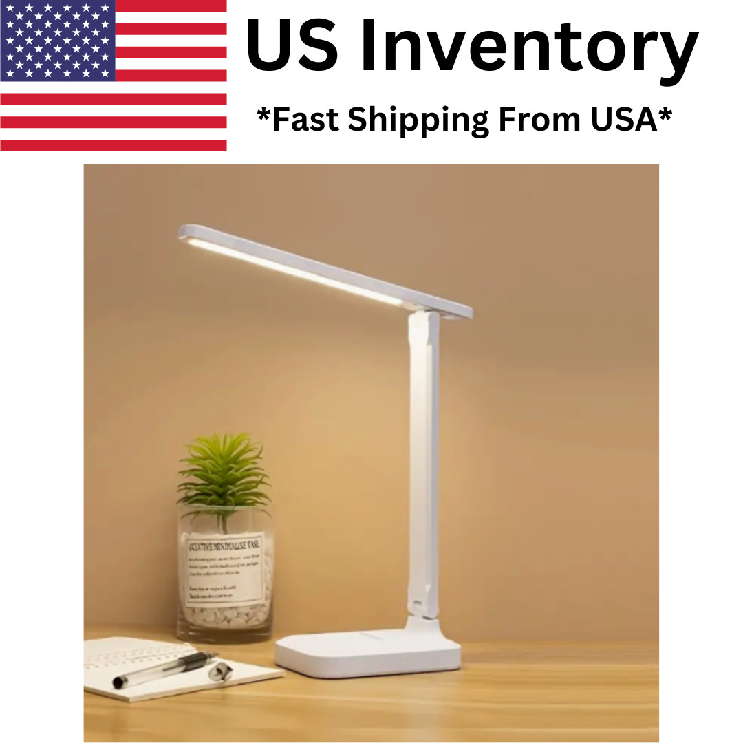 Desk Lamp LED  3-Level Touch-Sensitive Eye-Caring - USB-Powered