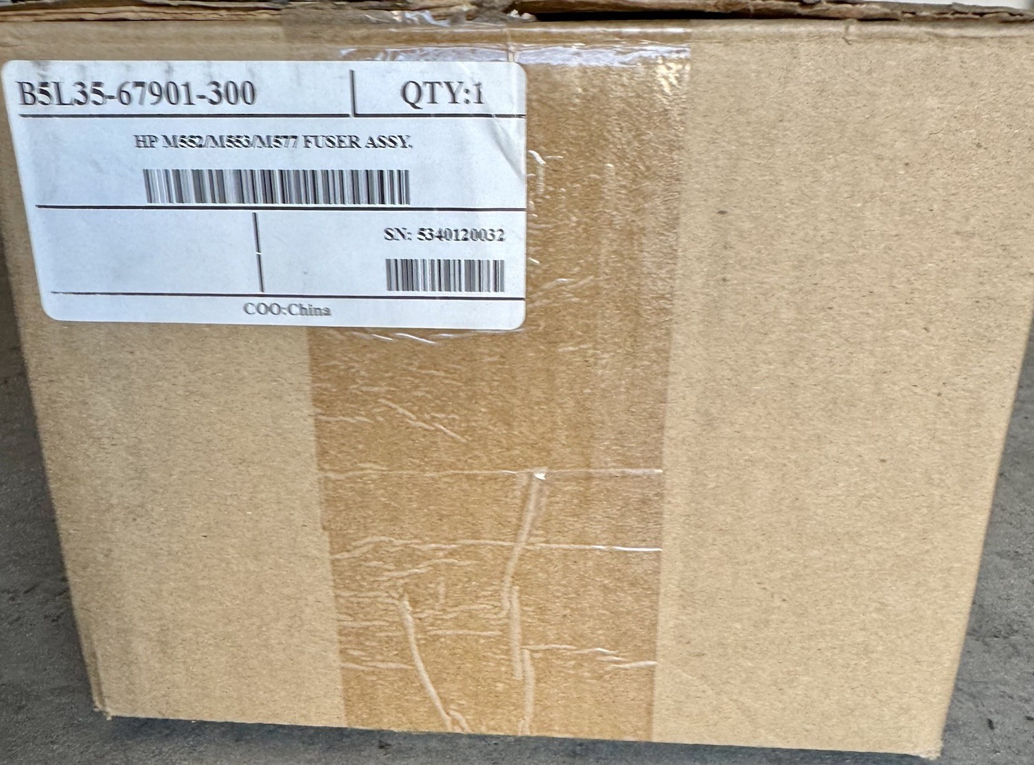 HP High Performance M552/M553/M557 Fuser Unit B5L35-67901-300 B5L35A