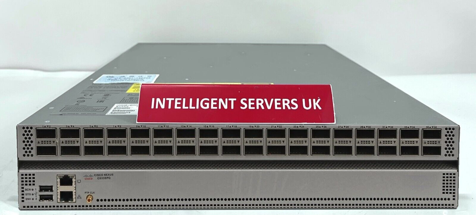 Cisco Nexus N9K-C9336PQ ACI Spine switch with 36x 40G QSFP Port Network Switch