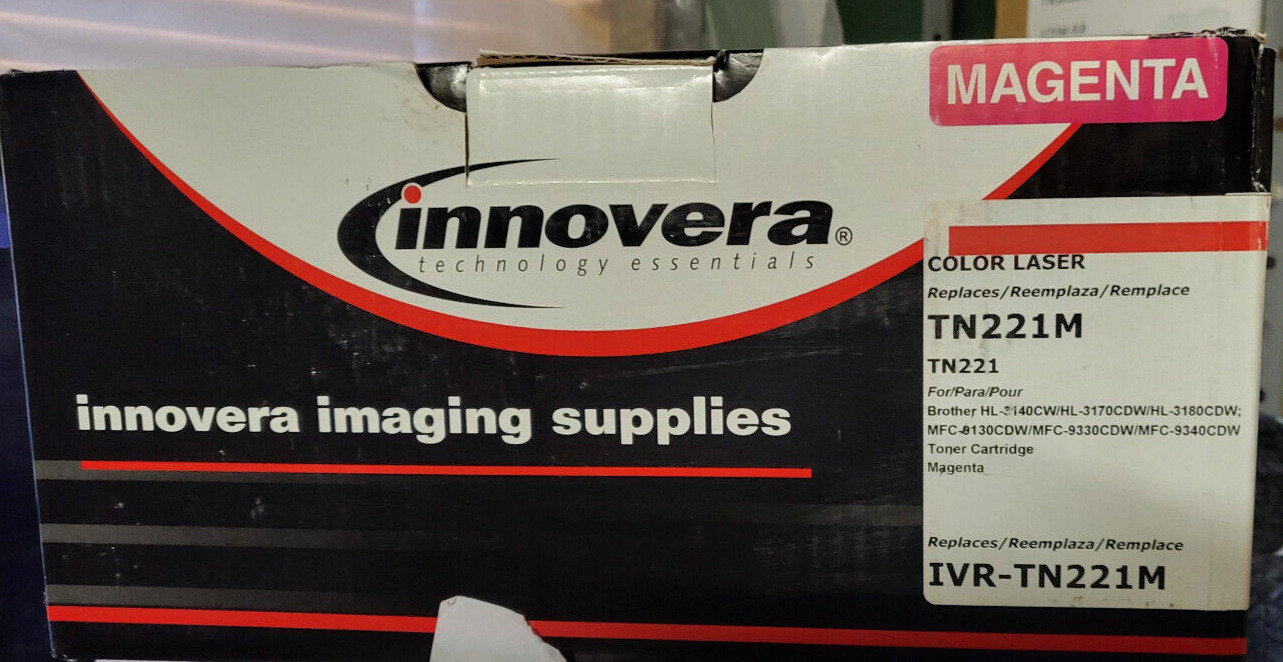 Innovera Reman Magenta Toner Replacement for Brother TN221M IVRTN221M