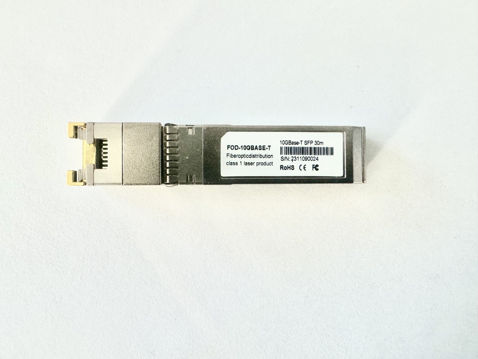 Ubiquiti UACC-CM-RJ45-10G Compatible 10GBASE-T SFP+ RJ45 Copper 30m -49550