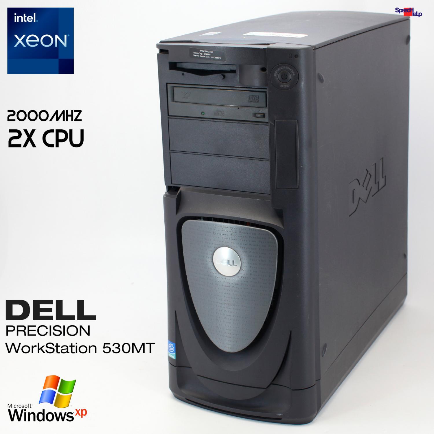 Profi Dell Precision Workstation 530 Mt Computer Pc Server Dual Xeon 512Mb 80Gb