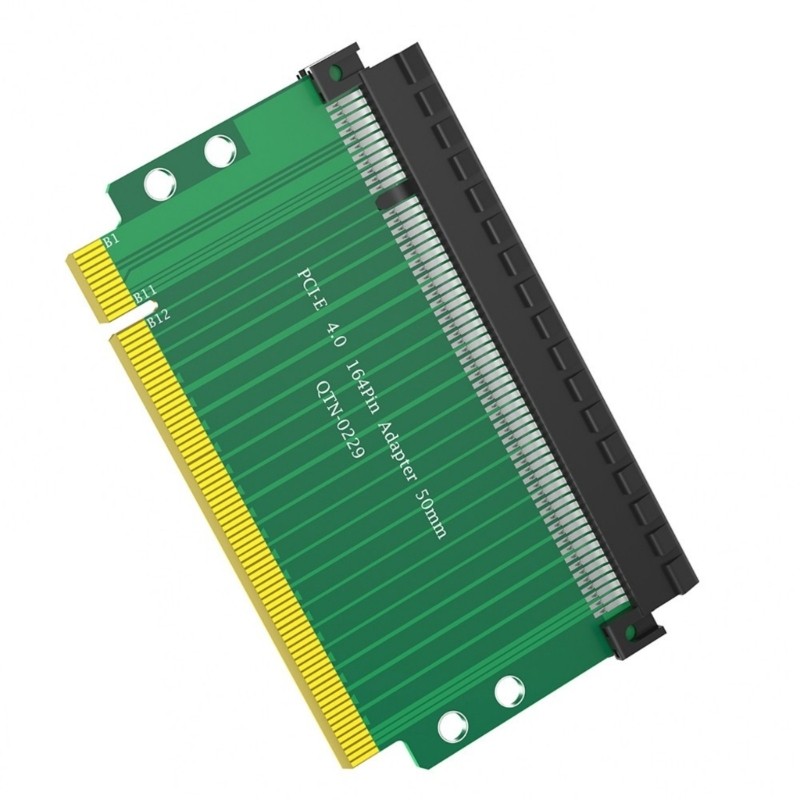 PCIE4.0 180 Degree Adapter Card PCIExpress 16X Offeres Wide Compatibility