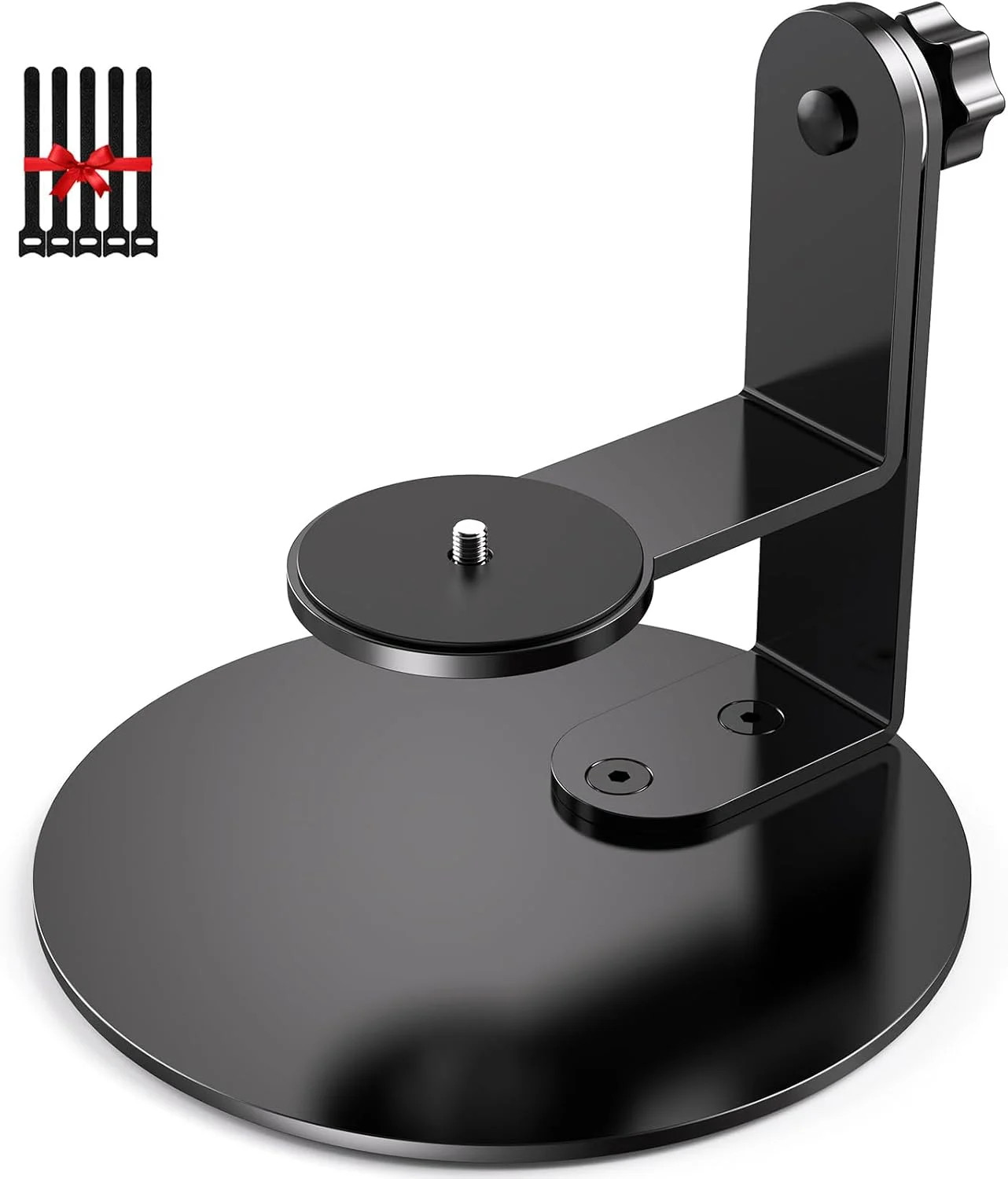 Projector Mount Stand Tabletop 360° Swivel Adjustable Holder with 1/4" Screw