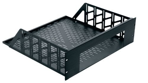 Middle Atlantic RSHSUB-3M Rack Shelf - 4 cm Black Storage Solution for Equipment