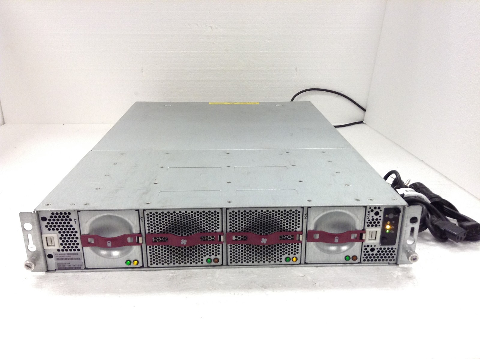 HP AG805C Dual Controller Array Storage System w/ 2 × HP AG828-63021 Cards,WORKS