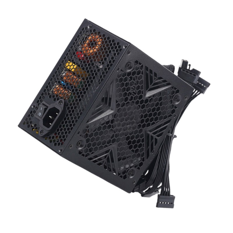 PC Power Supply 550W/650W/750W for Gamers PC Power Modular with Intelligent Fan