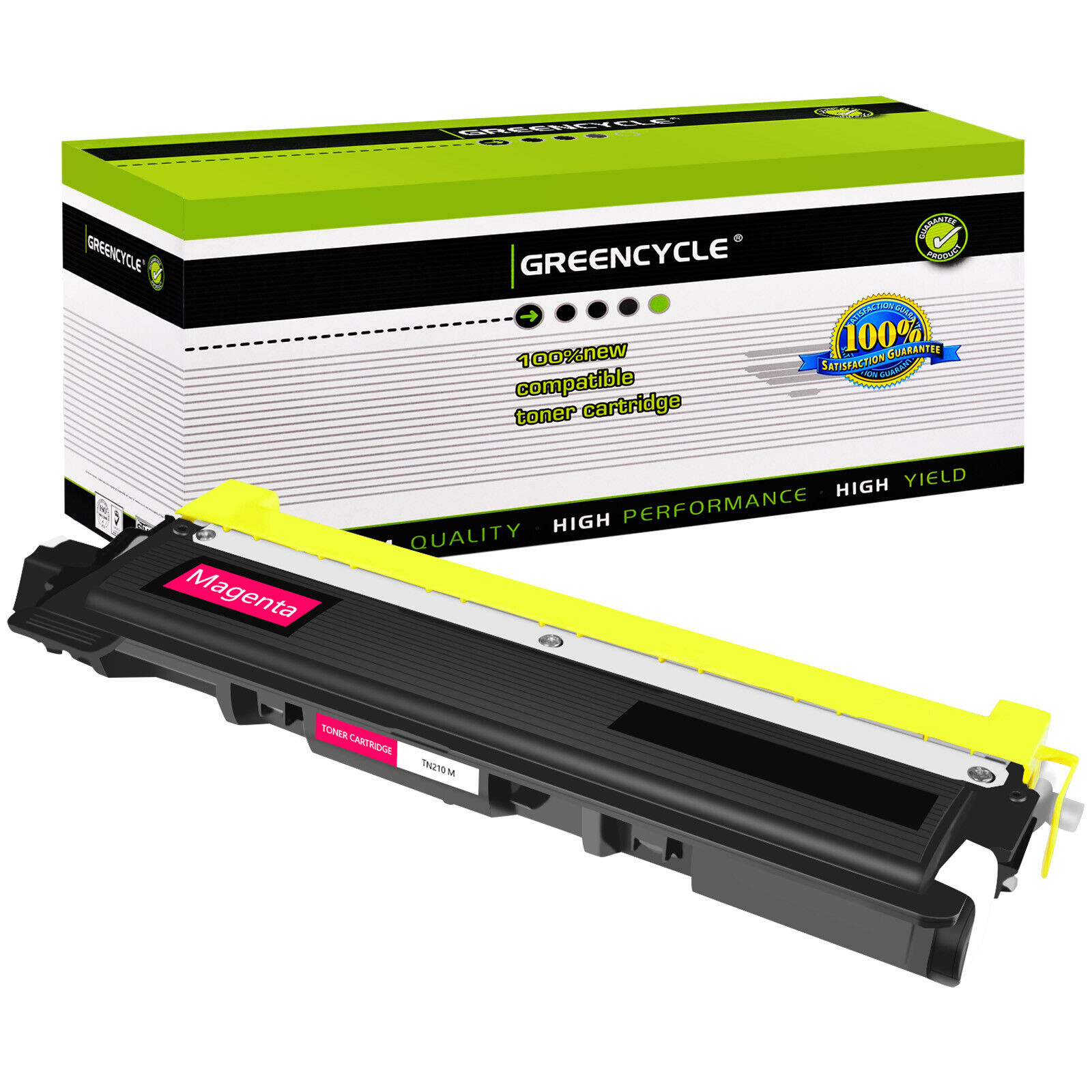 1 Pack TN210 Magenta Toner Cartridge For Brother DCP-9010CN HL-3045CN HL-3075CW