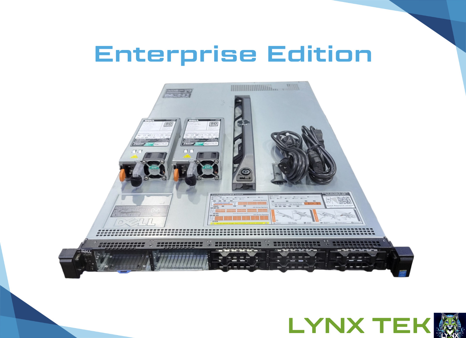 Dell PowerEdge XC630/R630 10 SFF 2x E5-2660 v3 =20C HBA330 128/256/512GB 2666V