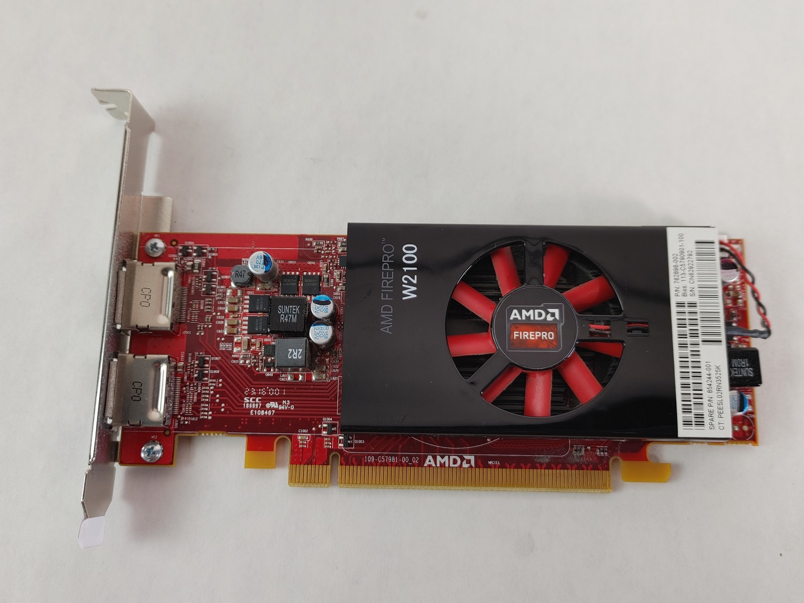 AMD FirePro W2100 2 GB DDR3 PCI Express 3.0 x16 Desktop Video Card