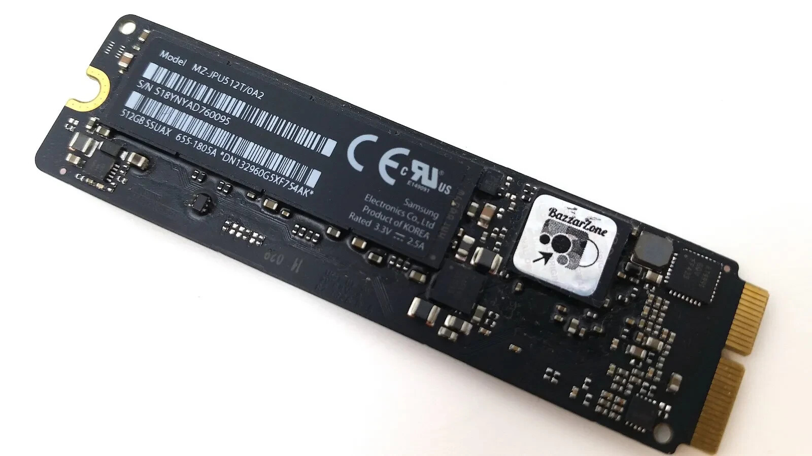 MZ-JPU512T/0A2 Original Apple 500GB SSD MacBook Air 2013 2014 2015 2016 2017