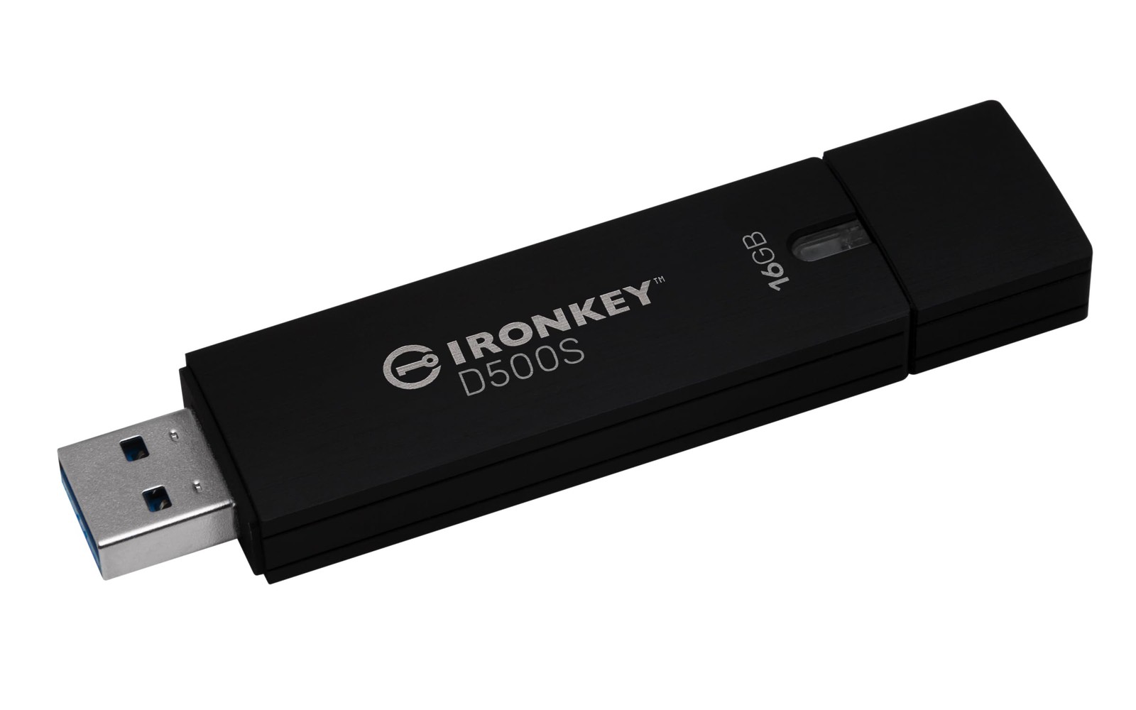 Kingston IronKey D500S 16GB Encrypted Flash Drive FIPS 140 3 Level 3 Security