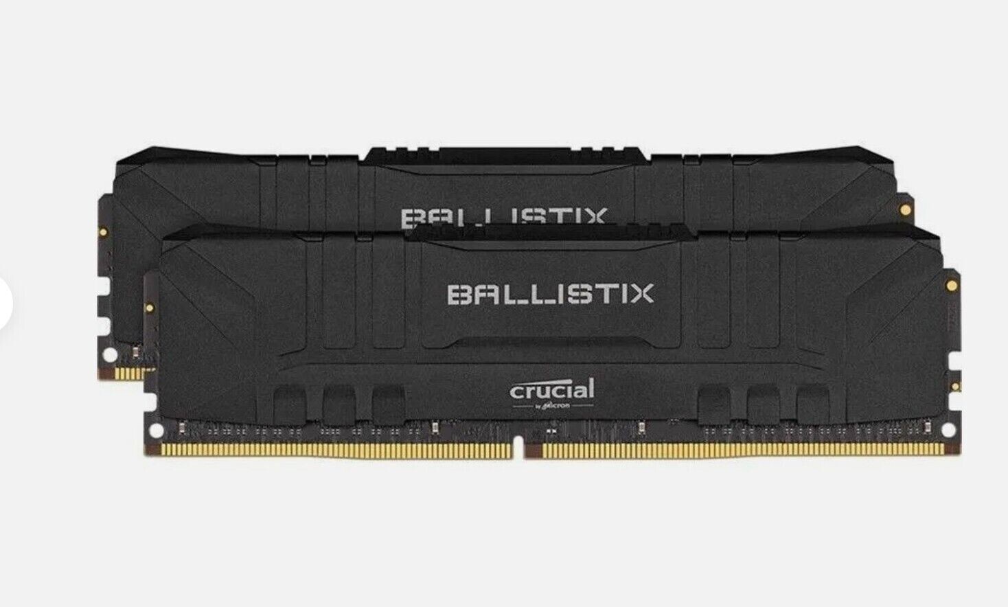 Crucial Ballistix 3600 DDR4 Kit 16GB(8x2) DRAM Desktop Memory (BL2K8G36C16U4B)