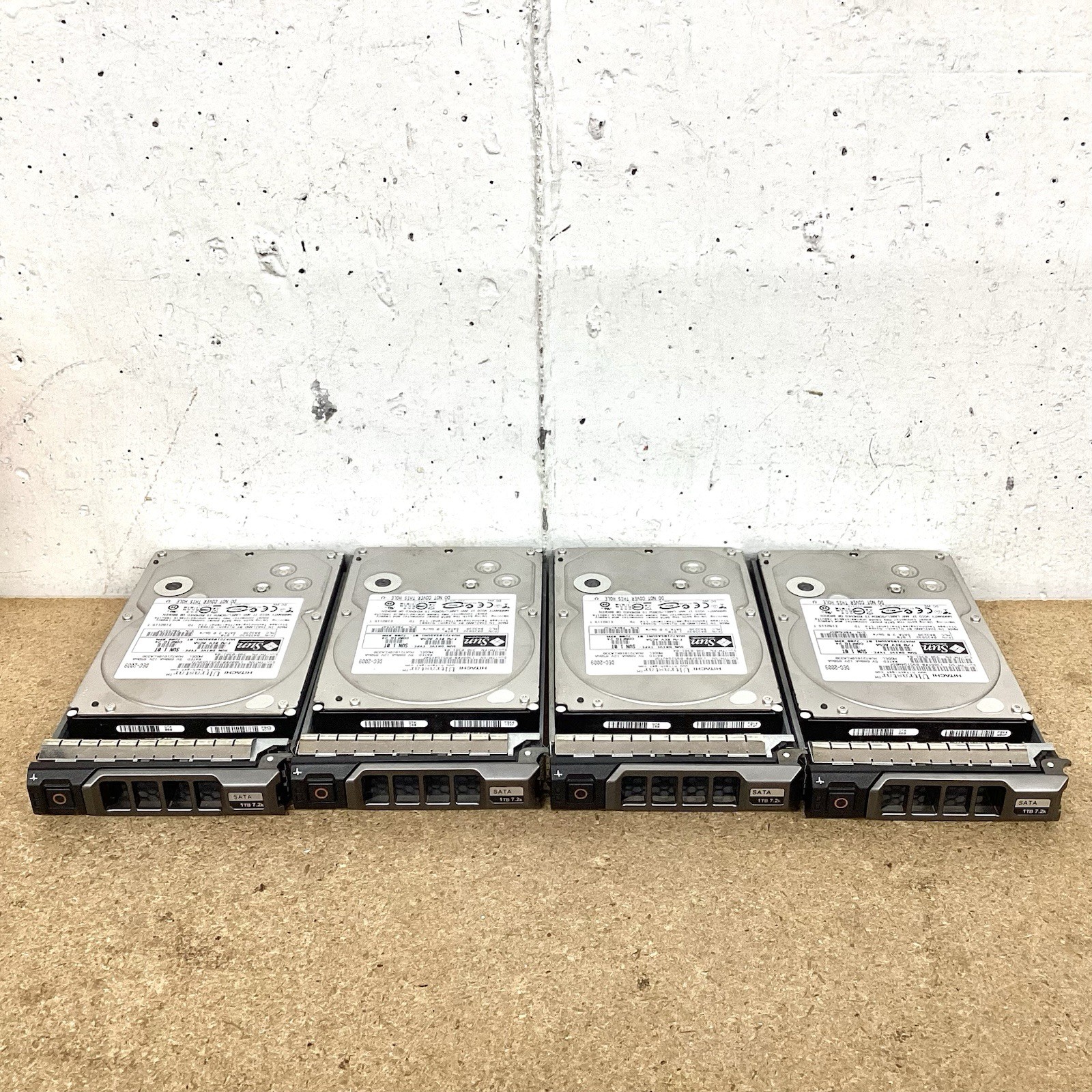 Hitachi Ultra star 1TB SATA 3.0 GBPS Hard Drive Lot Of 4