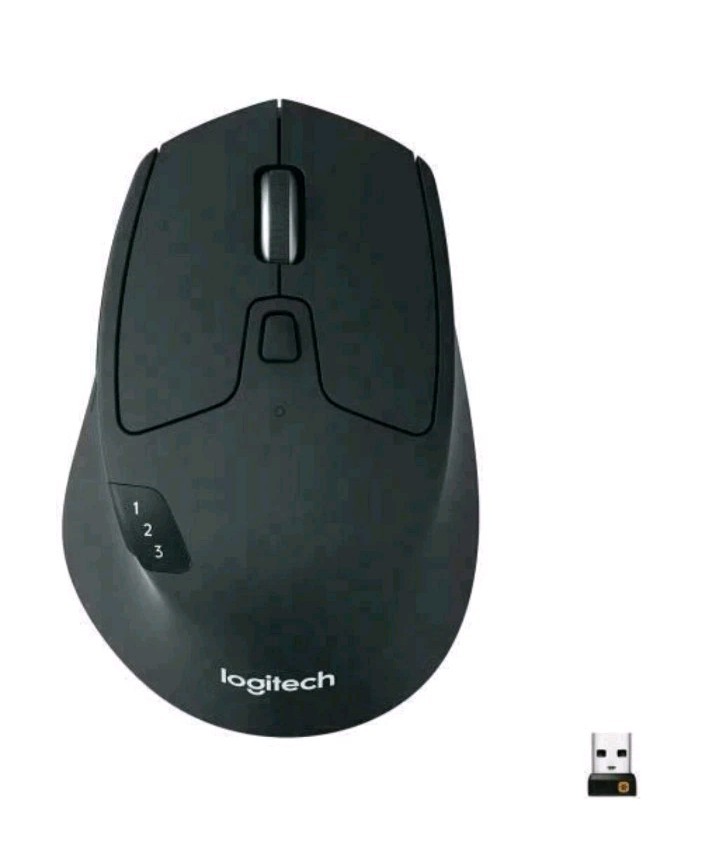 Logitech M720 (910006036) Wireless Triathlon Mouse - New Sealed Box