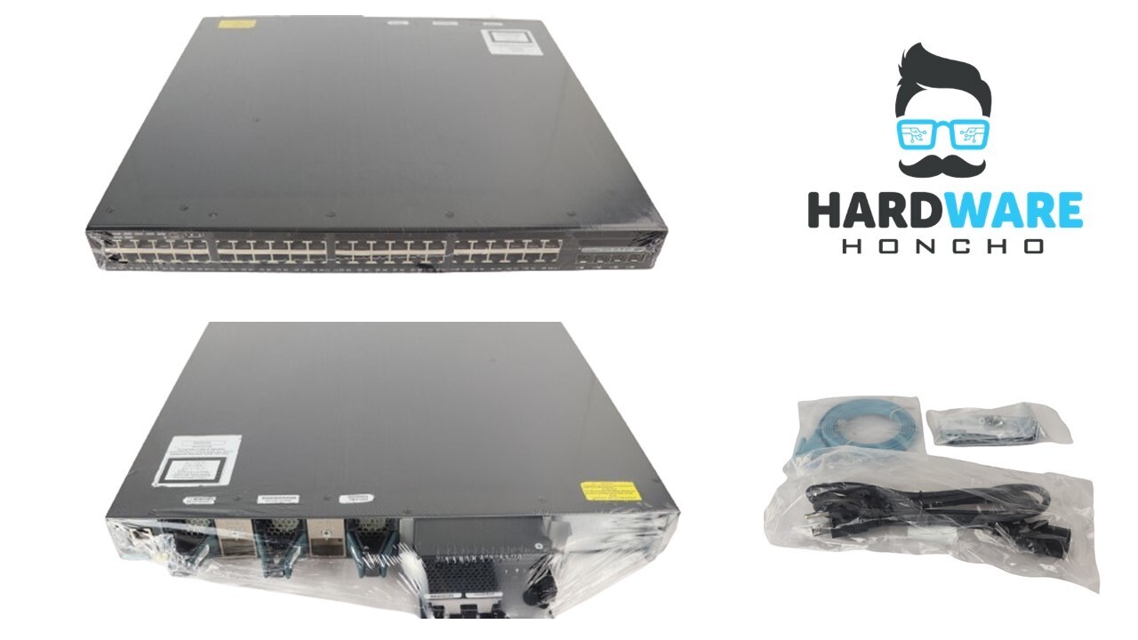 Cisco WS-C3650-48FS-S Catalyst 3650 48 Port PoE+ Switch -  5 Star Certified