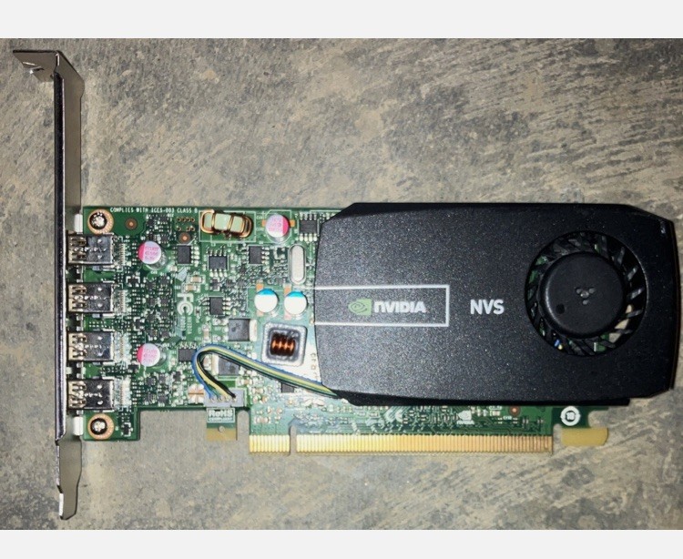 NVIDIA NVS 510 2GB GDDR3 Graphics Video Card GPU High Profile TESTED