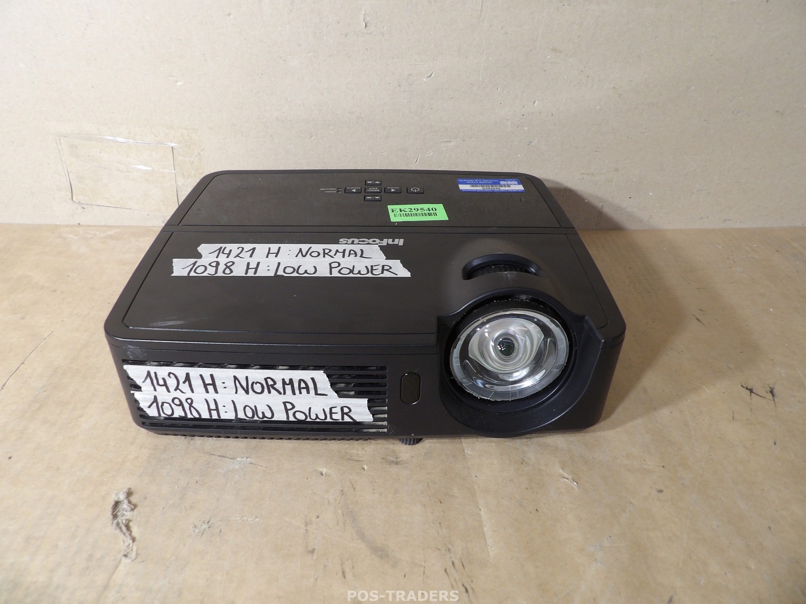 InFocus IN114ST Projector Projector XGA DLP 2500 Lumens - 1421 HOURS / EXCL REMOTE 