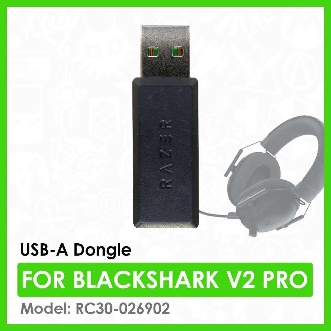 Razer USB-A Dongle for BlackShark V2 Pro Gaming Headset | Black | RC30-026902