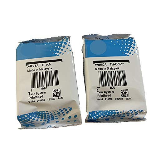 A Set Black & Tri-color X4e75a M0h50aa Print Head Gt53 Printhead For