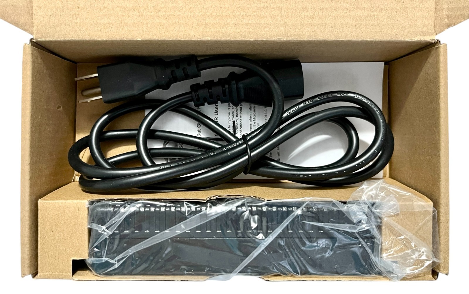 U90606 Microsemi PD9001GRATACUS High Power Gigabit Midspan PoE Injector  G1N