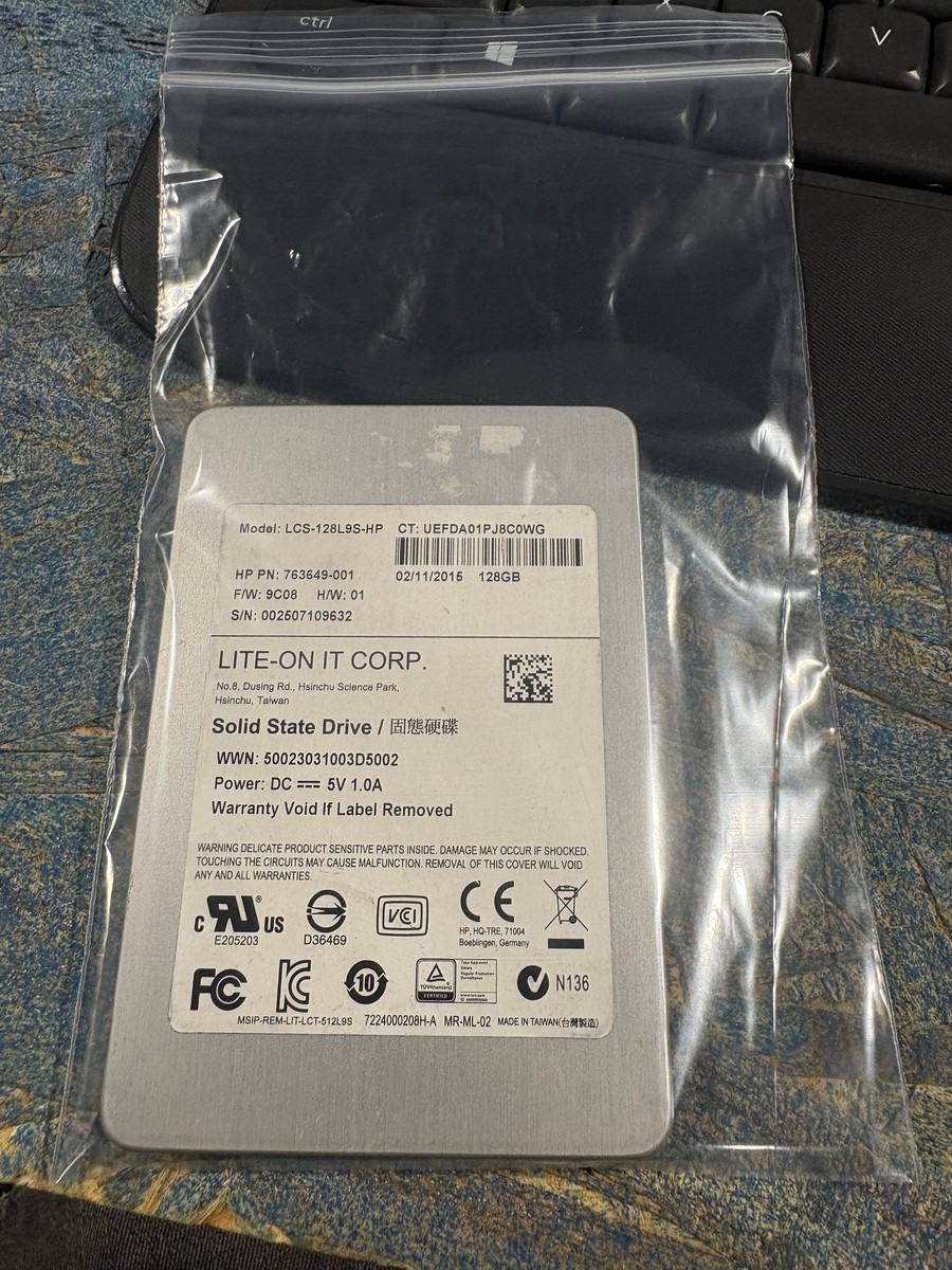 LITE-ON IT CORP LCS-128L9S-HP 128GB SSD