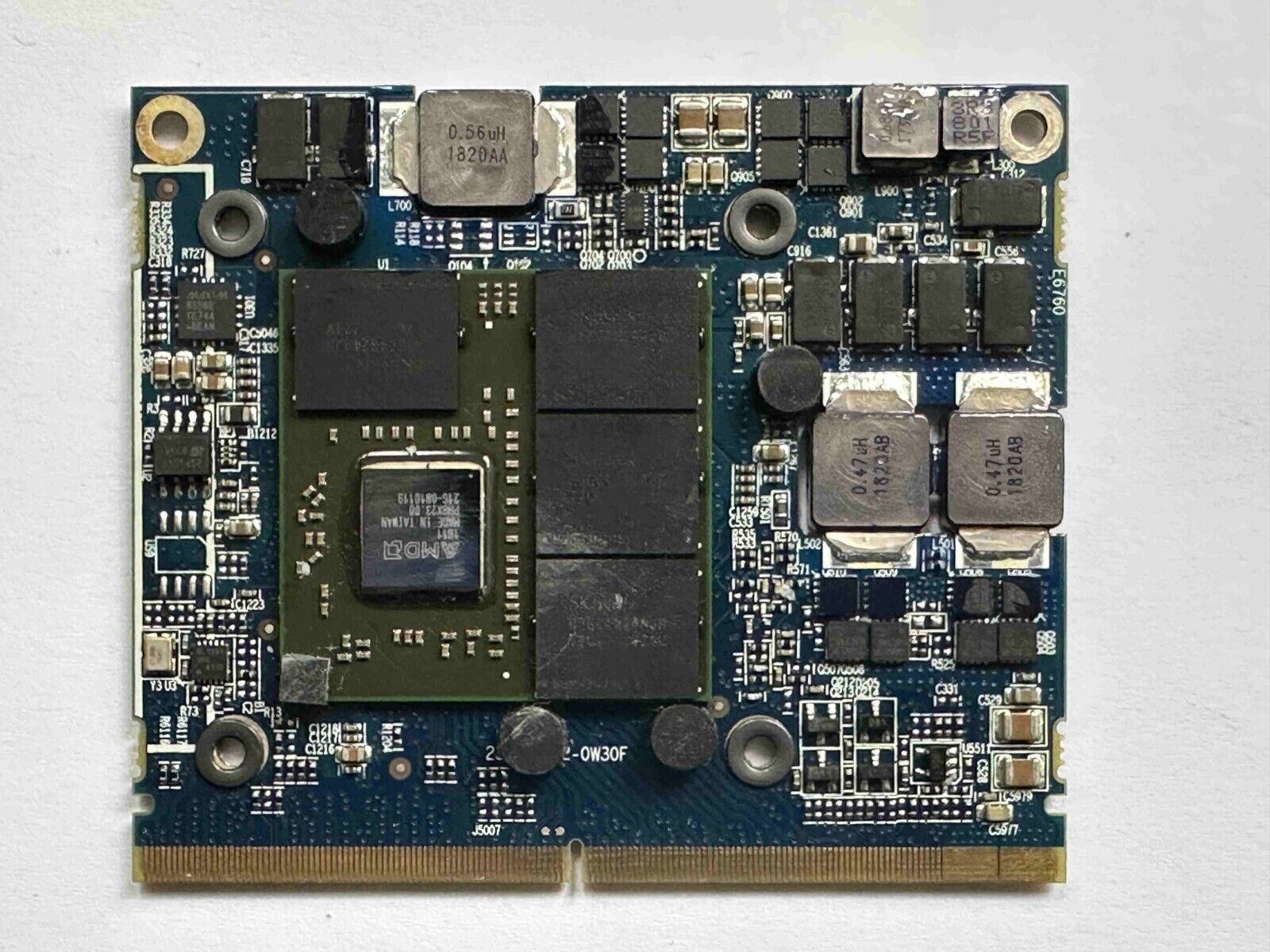 MXM 3.0 Type A AMD Embedded GPU E6760  1GB GDDR5 Video Graphics Card