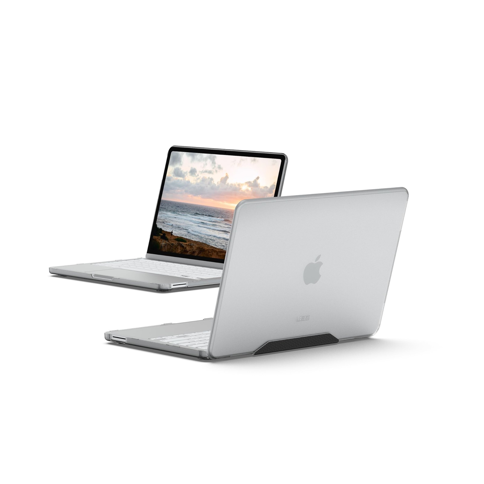 UAG MacBook Neo 13" 2026 Case - One-piece Design w/ Hinge Cover Shell, Scout Ice