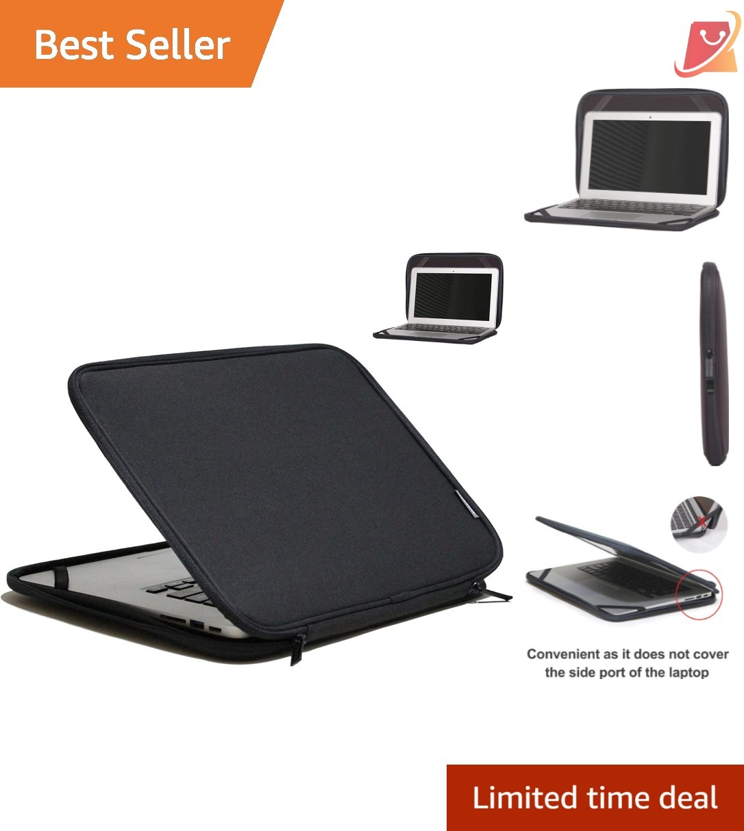 Laptop Sleeve 17.3 Inch Slim Lightweight Shockproof Case for Notebook Compute...