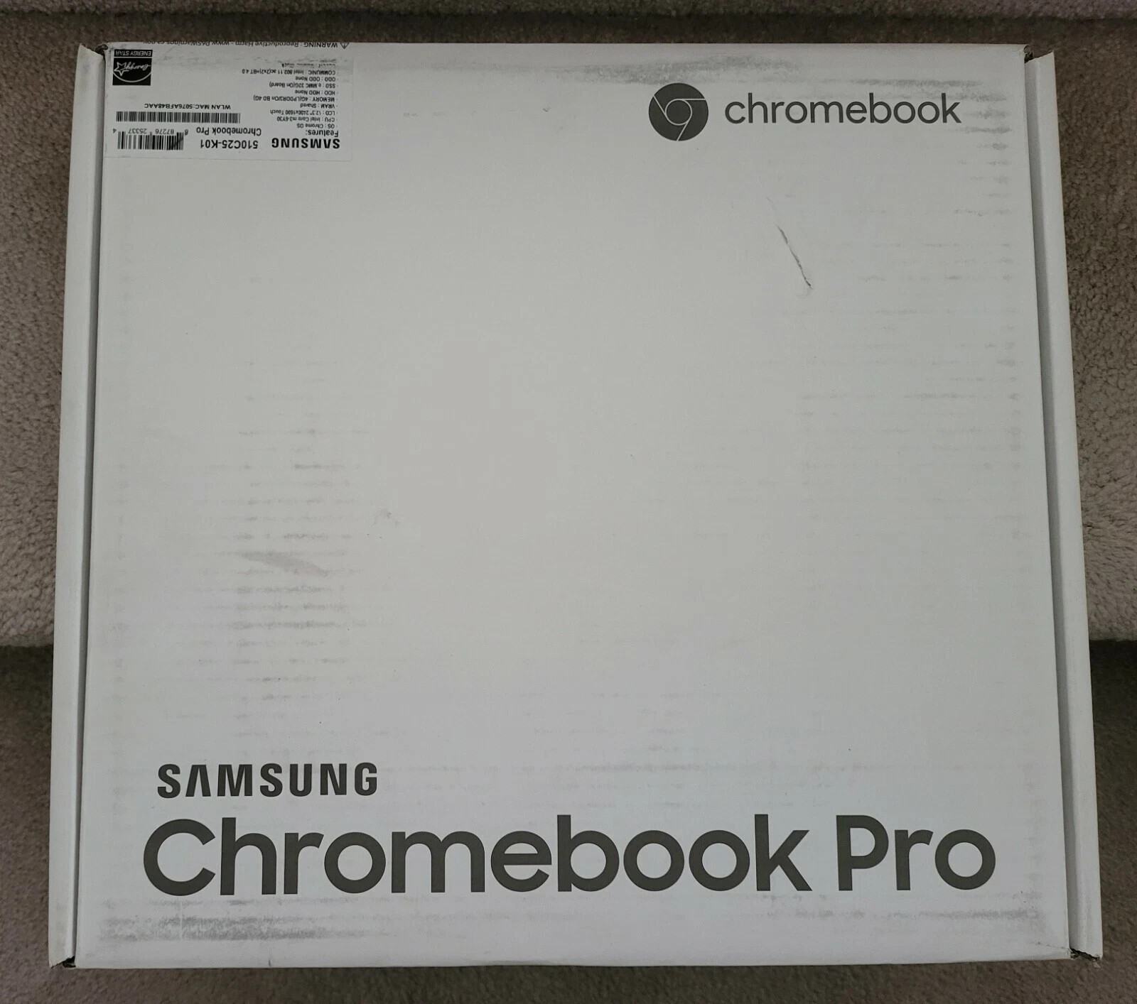 Samsung Chromebook Pro XE510C24 12.3'' (32 GB, Intel Core m3, 2.2 GHz, 4 GB)...