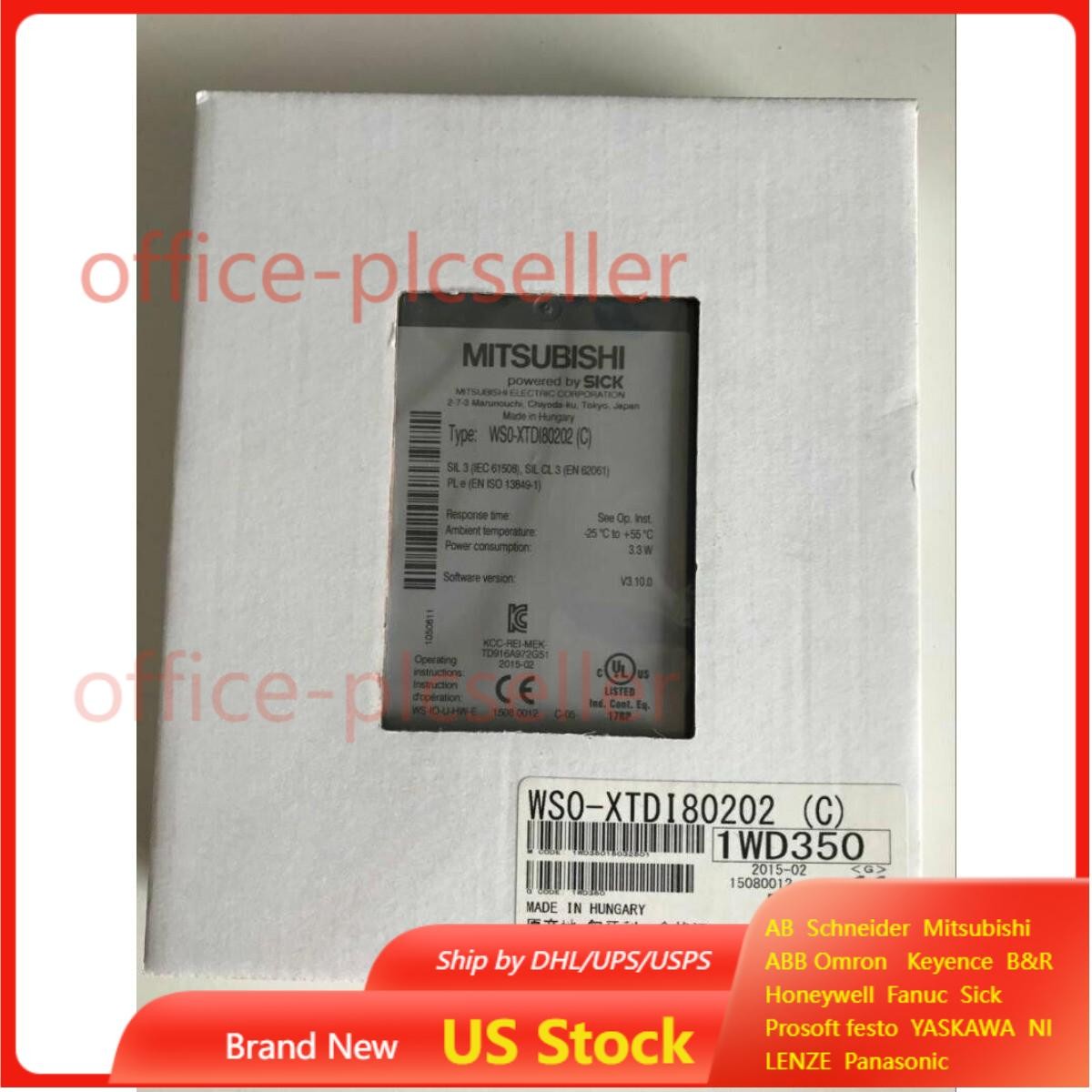 1 pc MITSUBISHI New WSO-XTDI80202 WS0-XTDI80202 Controller Fast Shipping